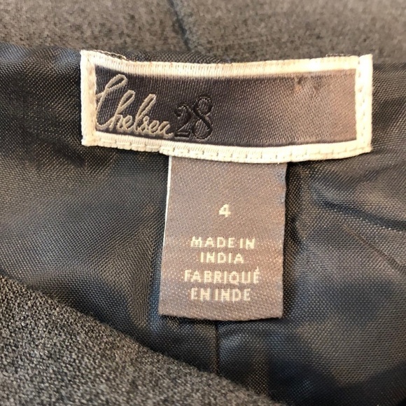 NWT Nordstrom Trending Gray Beaded Classic Pencil Skirt - Picture 6 of 8